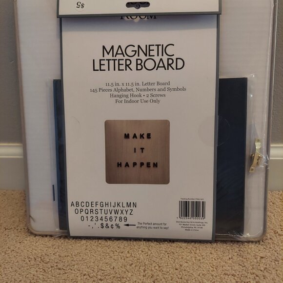 Magnetic Letter Board, NEW - Picture 2 of 2